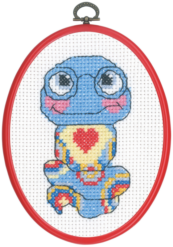 Embroidery Kit MFK Worm M/R 5959/30 13x18 cm / 5x7 in