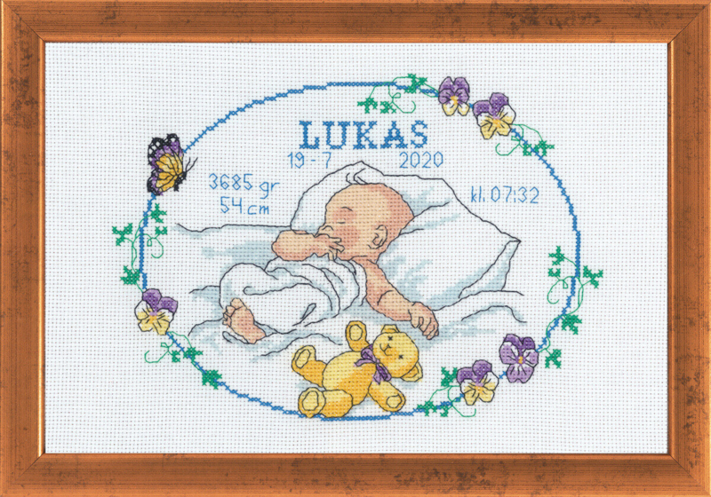 Embroidery Kit Lucas R5354 30 x 20 cm / 11.81 x 7.87 in