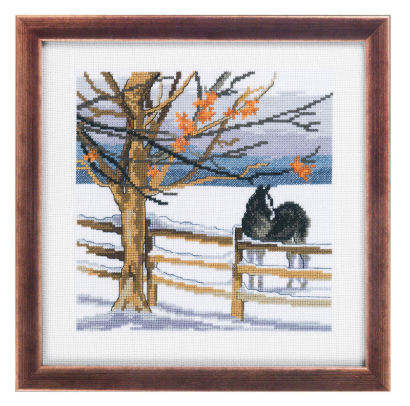 Embroidery Kit Horse 25 x 25 cm / 9.84 x 9.84 in R5388