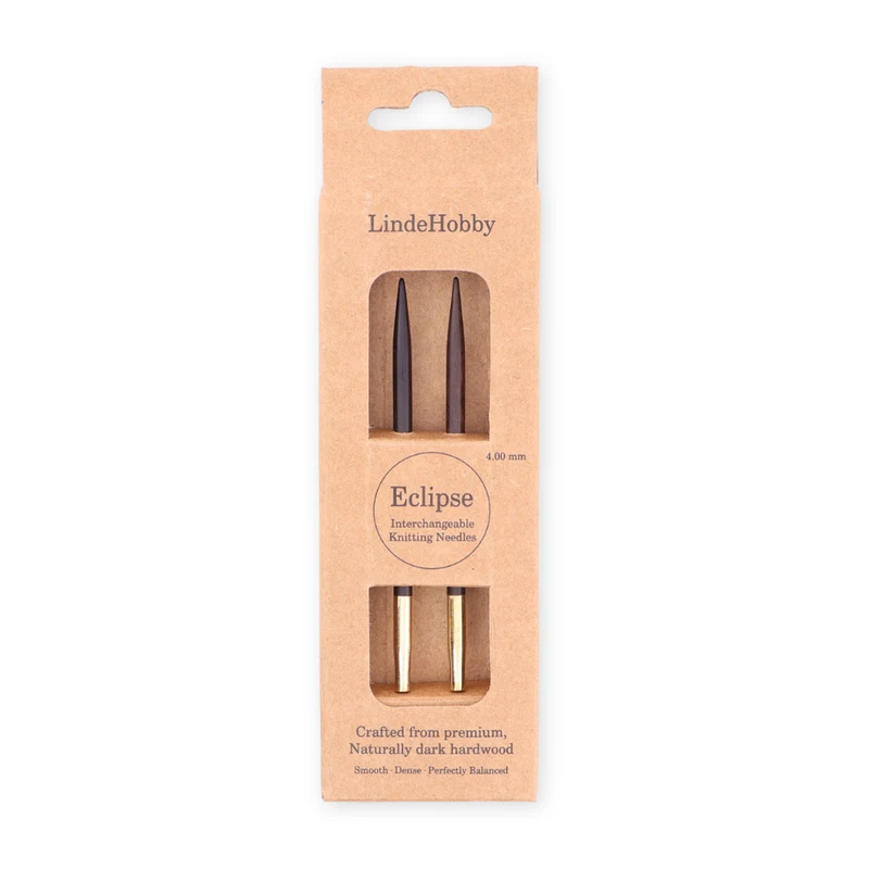 LindeHobby Eclipse Interchangeable Circular Needles, 3.35'' 4.00 mm