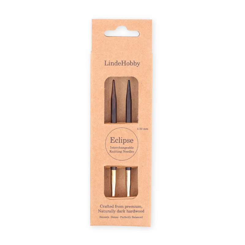 LindeHobby Eclipse Interchangeable Circular Needles, 3.35'' 4.50 mm