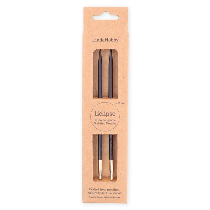 LindeHobby Eclipse Interchangeable Circular Needles, 5.12'' 4.50 mm