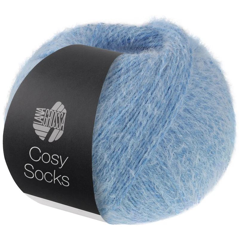Lana Grossa Cosy Socks 04 Light blue