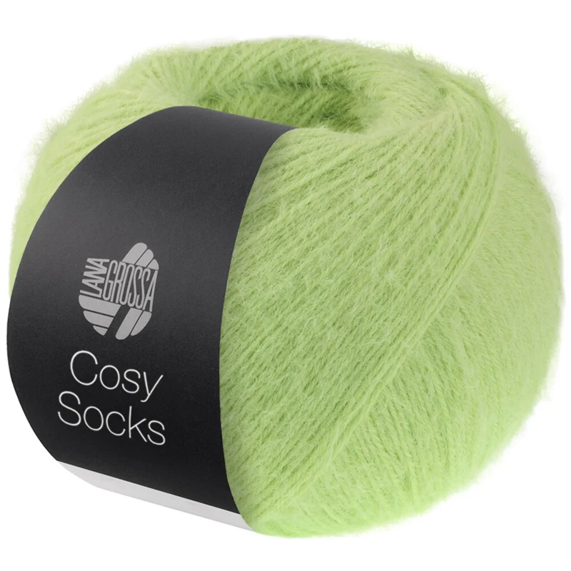 Lana Grossa Cosy Socks 05 Light green