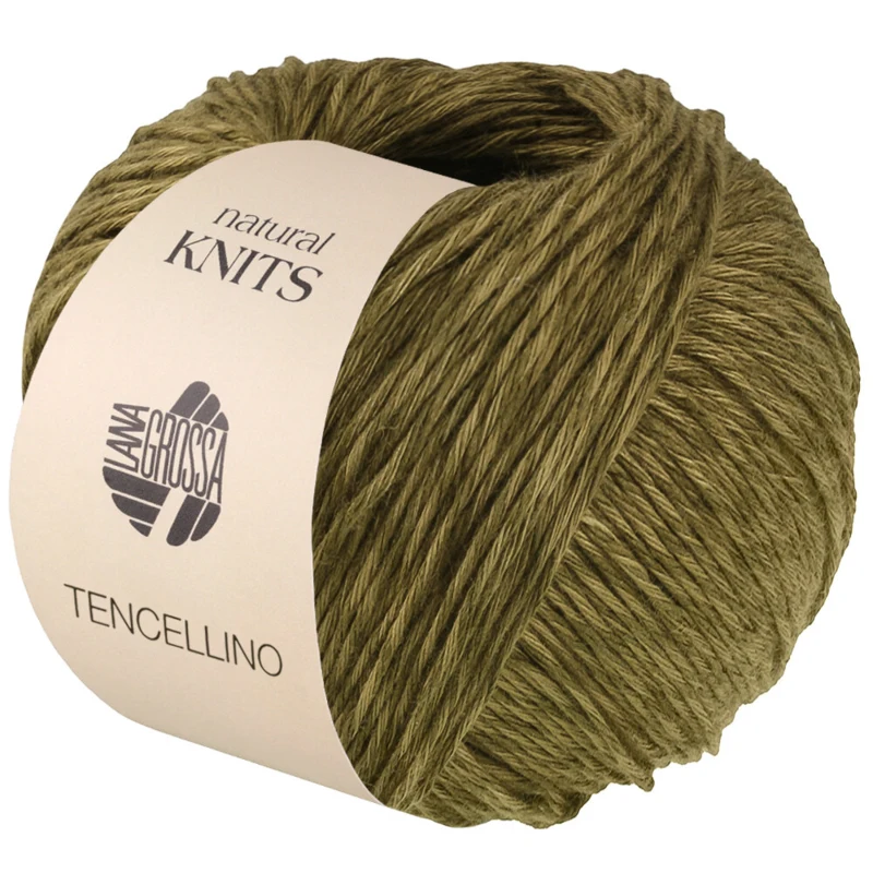 Lana Grossa Tencellino 07 Dark olive