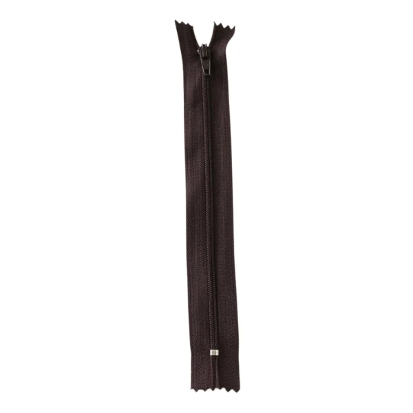 Cose Spiral Zipper, 4 mm (5.5"-19.7" / 14-50 cm) 702 Brown