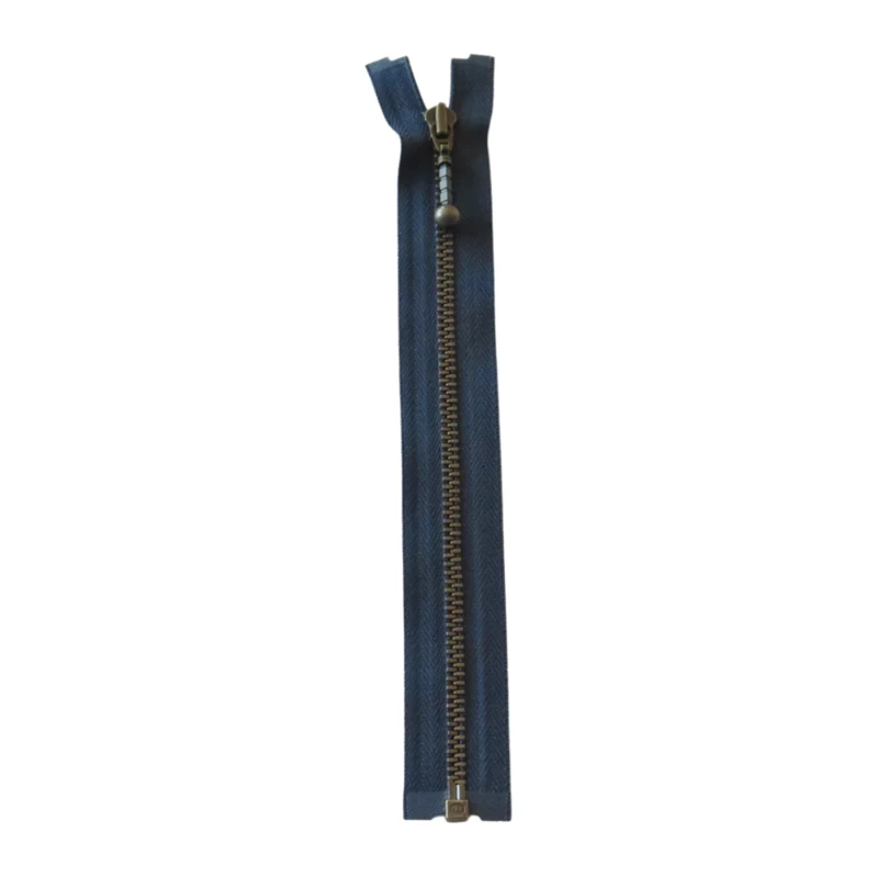 YKK Divisible Metal Zip 4 mm (9.8"-25.6" / 25-65 cm) 560 Navy