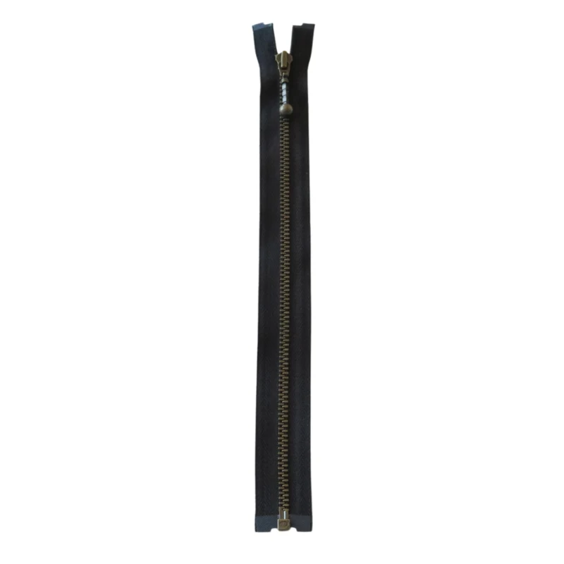 YKK Divisible Metal Zip 4 mm (9.8"-25.6" / 25-65 cm) 580 Black
