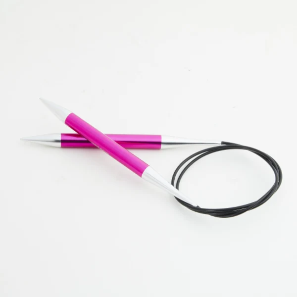 KnitPro Zing Circular Needles 10"-60" (25-150 cm), US 15 (10.00 mm)