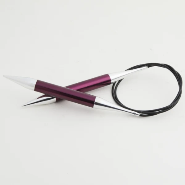 KnitPro Zing Circular Needles 10"-60" (25-150 cm), US 17 (12.00 mm)