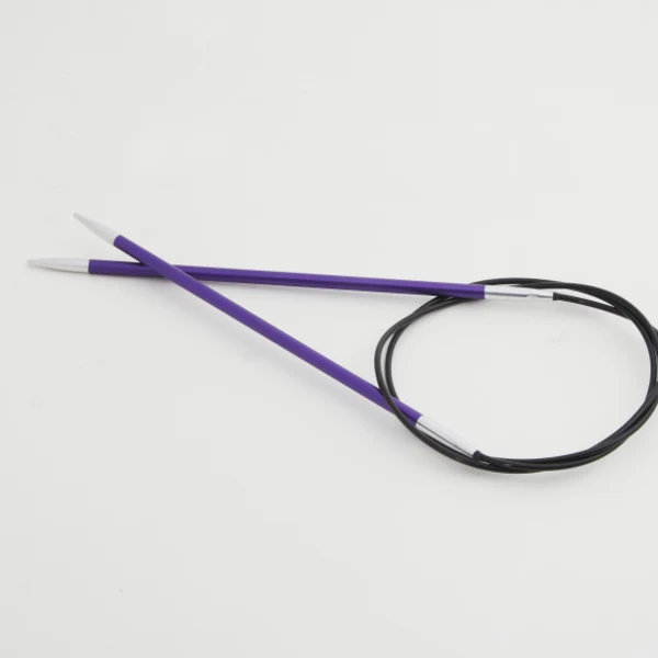 KnitPro Zing Circular Needles 10"-60" (25-150 cm), US 5 (3.75 mm)