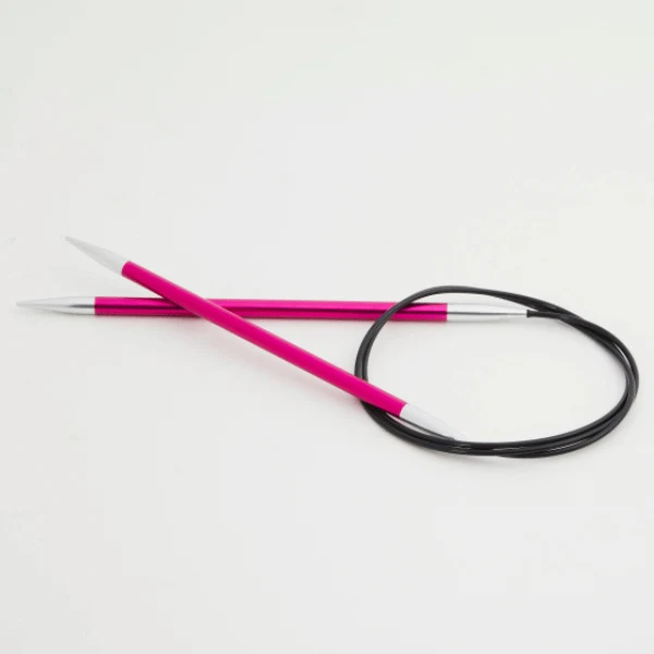 KnitPro Zing Circular Needles 10"-60" (25-150 cm), US 8 (5.00 mm)