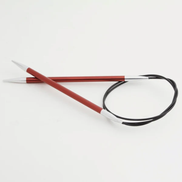 KnitPro Zing Circular Needles 10"-60" (25-150 cm), US 9 (5.50 mm)