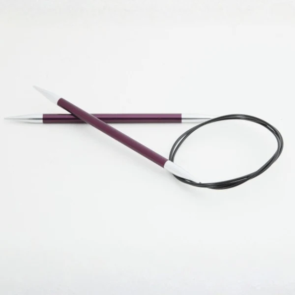 KnitPro Zing Circular Needles 10"-60" (25-150 cm), US 10 (6.00 mm)