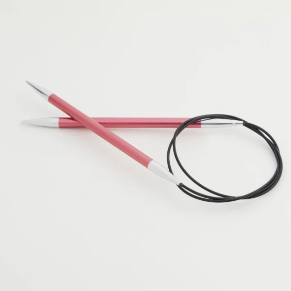 KnitPro Zing Circular Needles 10"-60" (25-150 cm), US 10.5 (6.50 mm)