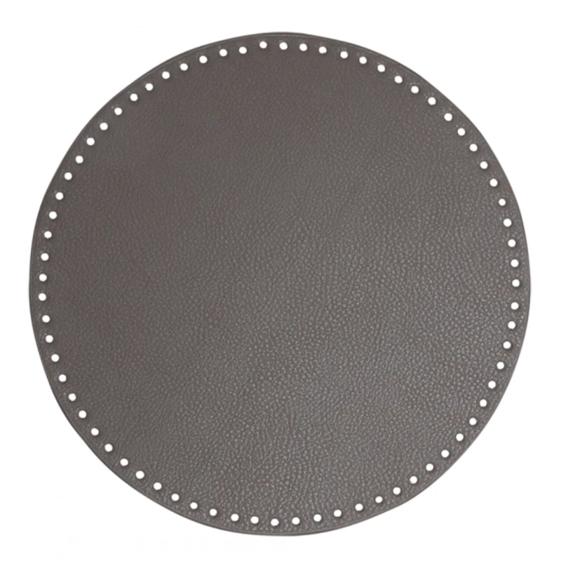 Go Handmade Round Base: Grey, 30 cm