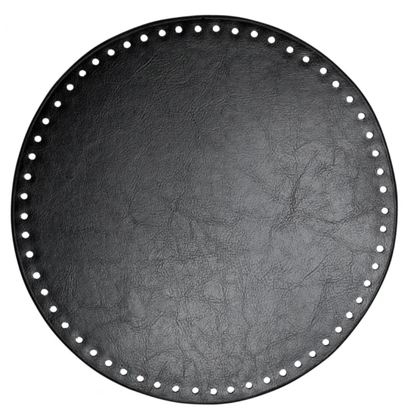 Go Handmade Round Base: Black, 25 cm