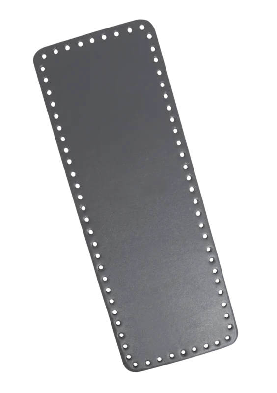 Go Handmade Oblong Base 36x13 cm: Grey