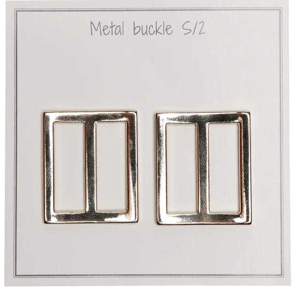 Go Handmade Metal Buckle 31 x 28 mm, Gold
