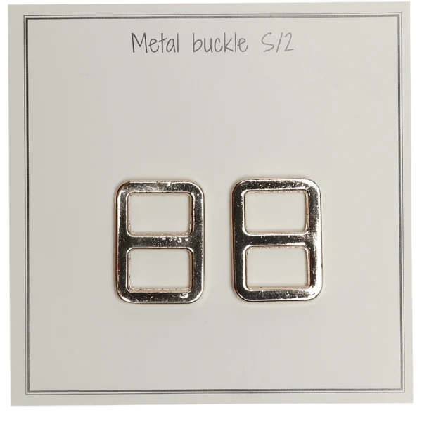 Go Handmade Metal Buckle 25 x 19 mm, Gold