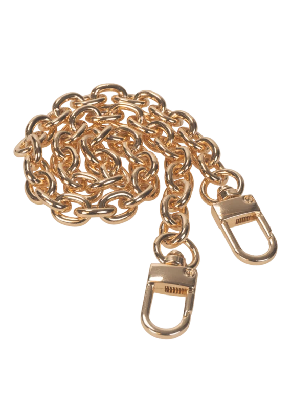 Go Handmade Metal Chain (47 and 57 cm): Gold, 47 cm