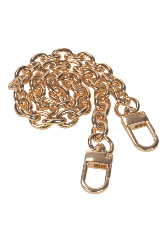 Go Handmade Metal Chain (47 and 57 cm): Gold, 47 cm
