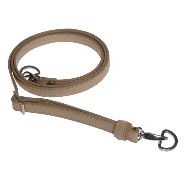 Go Handmade Bag Shoulder Strap 130 cm (51.18 in) 12 mm, Beige, Silver