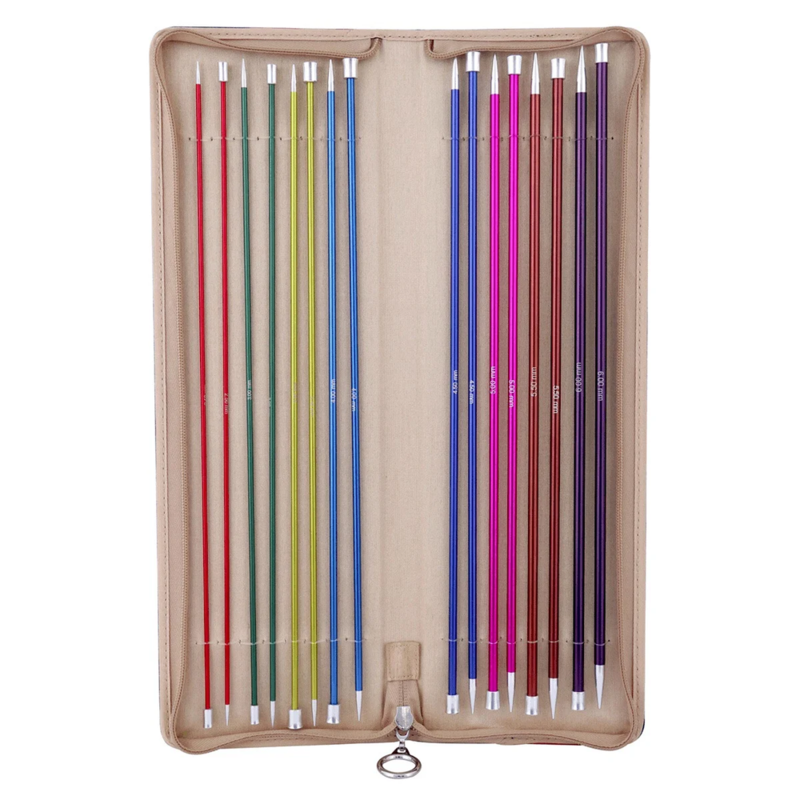 KnitPro Zing Single Pointed Needle Set 35 cm