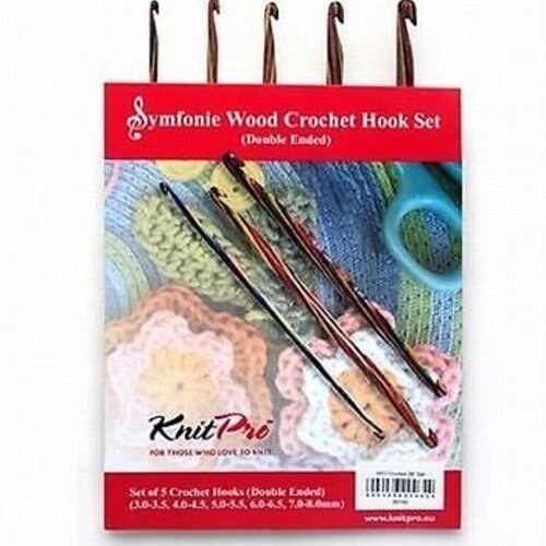 KnitPro Symfonie Double Ended Crochet Hook Set