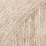 DROPS BRUSHED Alpaca Silk 04 Light beige (Uni colour)