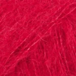 DROPS BRUSHED Alpaca Silk 07 Red (Uni colour)