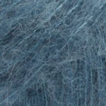 DROPS BRUSHED Alpaca Silk 25 Steel blue (Uni colour)