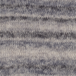 DROPS Fabel Long Print 602 Silver fox