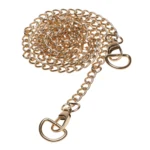 Go Handmade Bag Strap Metal Chain, 120 cm (47.24 in) Gold