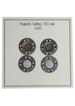 Go Handmade Magnetic Buttons 20 mm (2 pcs): Bronze