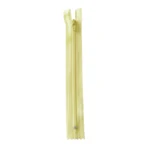 Cose Spiral Zipper, 4 mm, 25 cm 507 Light yellow