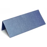 Paper Line Metallic Bordkort, 250 g, 7 x 10 cm, 10 stk Mørkeblå