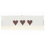 Go Handmade Woven Label, Double Sided, 50 x 11.5 mm, 10 pcs Backside