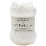 Go Handmade Soft Bamboo Fine 17423 White