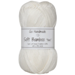 Go Handmade Soft Bamboo Fine 17426 Ivory