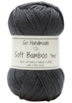Go Handmade Soft Bamboo Fine 17330 Dark gray