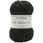 Go Handmade Soft Bamboo Fine 17424 Black