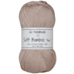 Go Handmade Soft Bamboo Fine 17429 Pastel brown