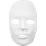 Helmaske, 1 stk Plast - H 24 cm, B 15,5 cm