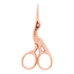 Scissors Stork Rose Gold, 9 cm