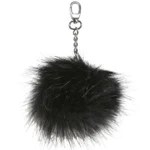 Go Handmade Pompon with metal chain, 11 cm