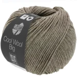Lana Grossa Cool Wool Big 1626 Gray beige melange