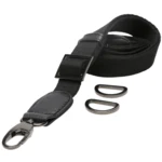 Go Handmade Bag Shoulder Strap, 85-125 cm (33.46-49.21 in) 22292 Black/dark grey