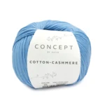 Katia Cotton-Cashmere 88 Clear blue
