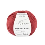 Katia Concept Merino Baby 094 Raspberry red